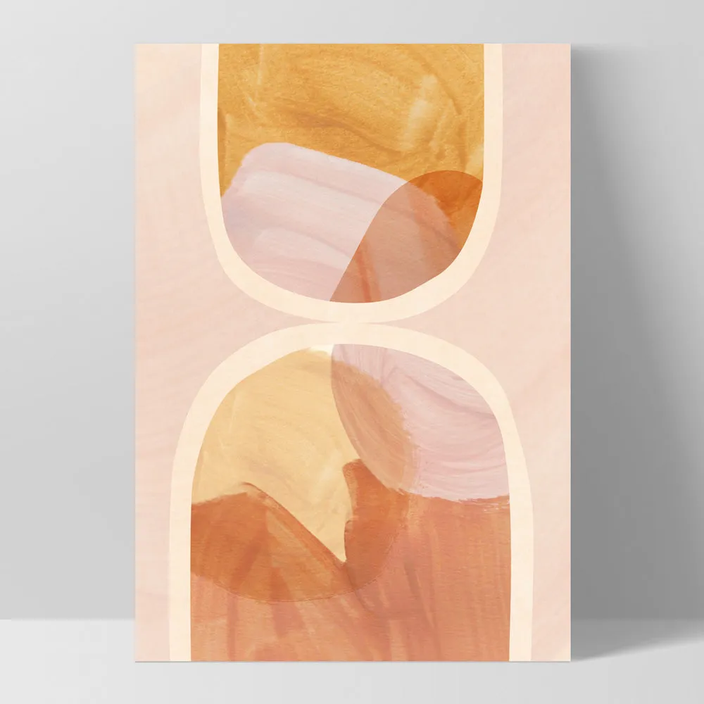 Boho Abstracts | Terra Arches IV - Art Print