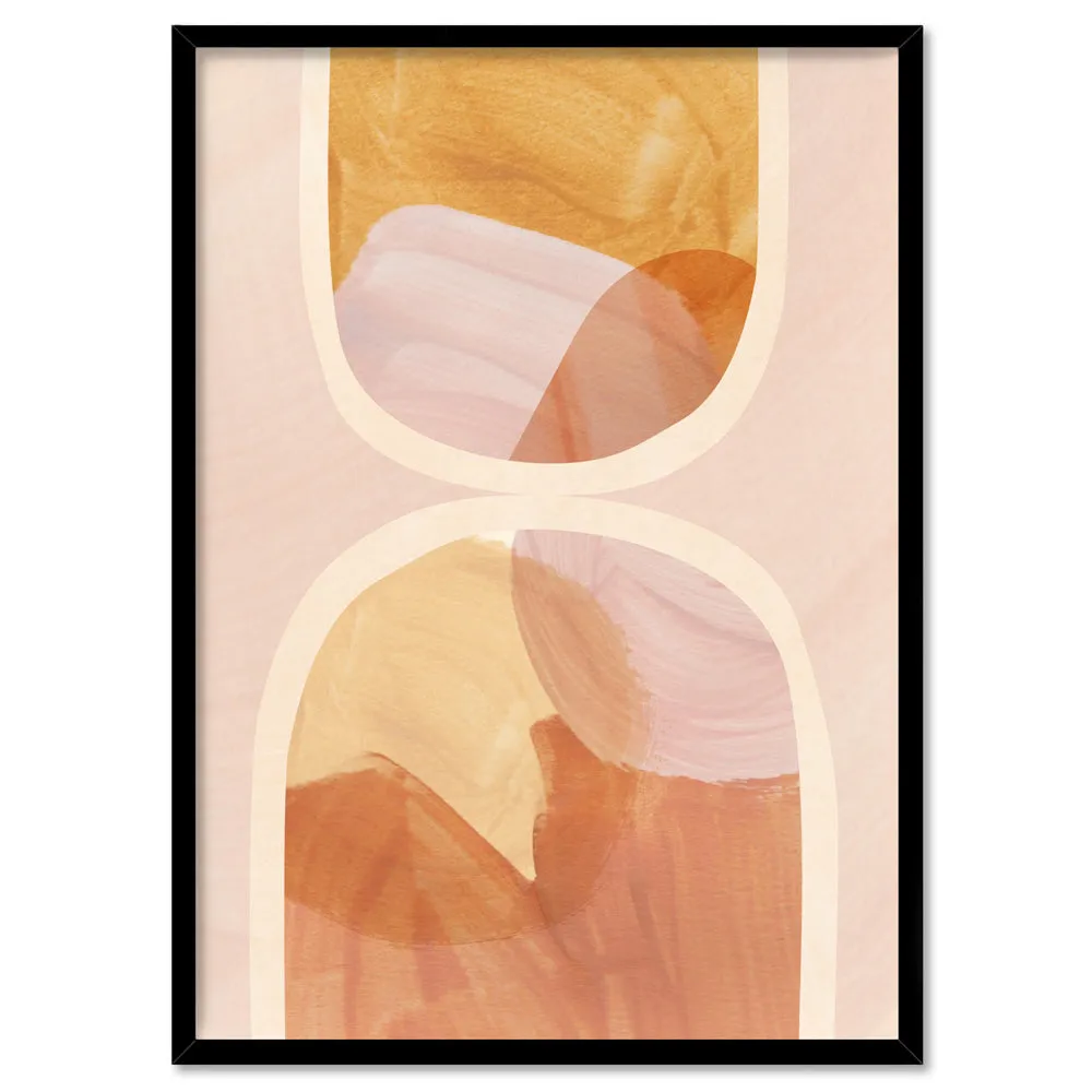 Boho Abstracts | Terra Arches IV - Art Print