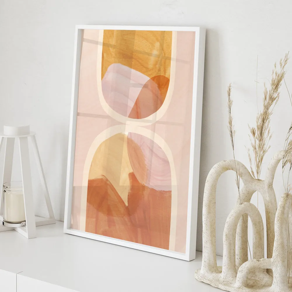 Boho Abstracts | Terra Arches IV - Art Print