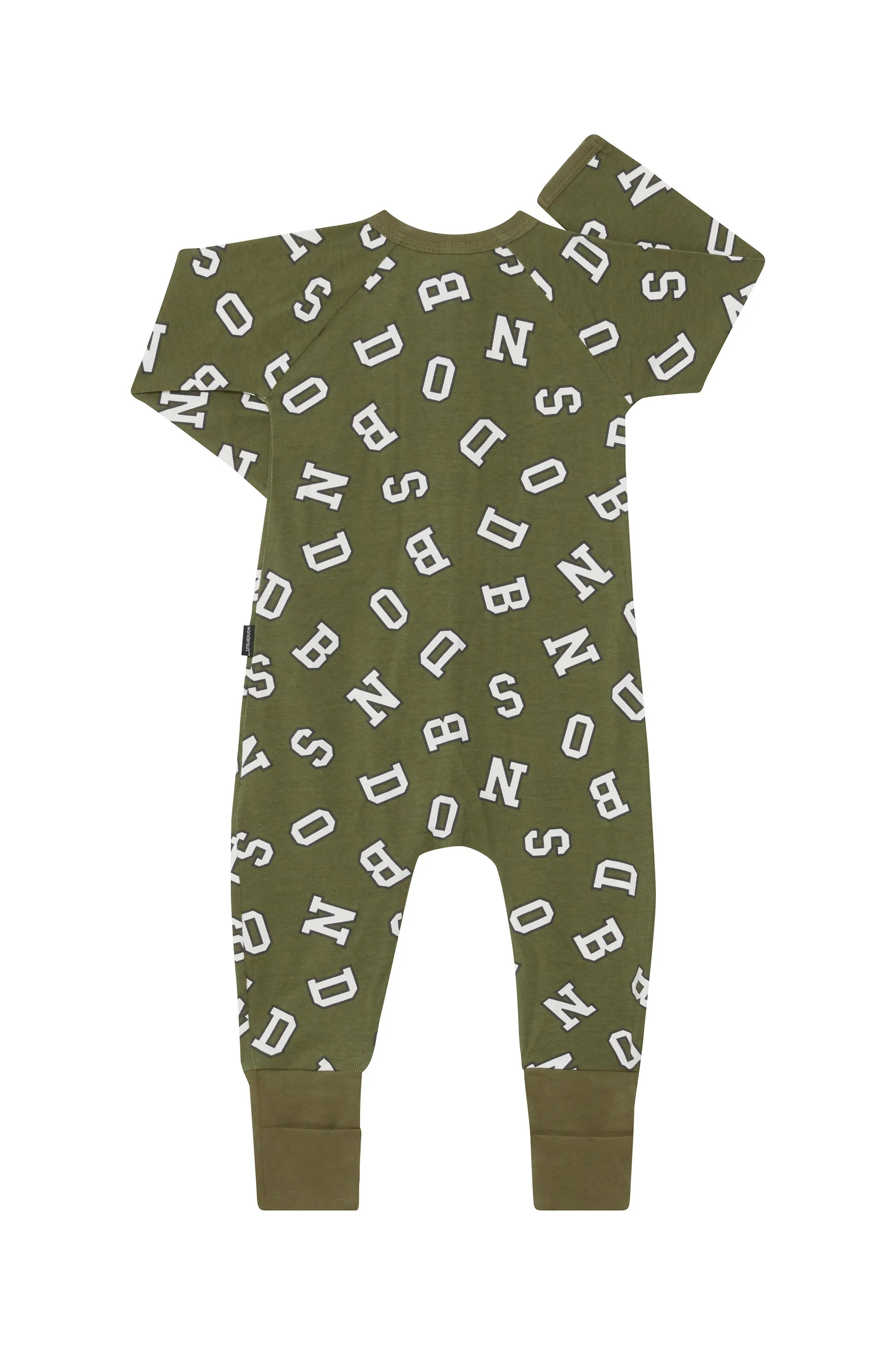 Bonds Zip Wondersuit - Bonds Game Day Survivor Khaki