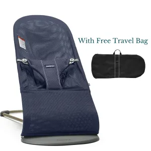 Bouncer Bliss Mesh -  Navy blue   Free Transport Bag