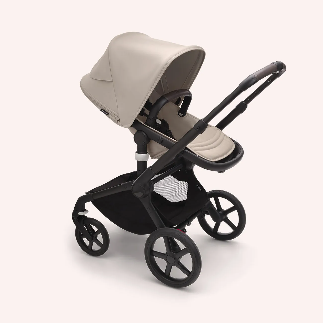 Bugaboo Fox 5 Bassinet and Seat Pram - Black/Desert Taupe