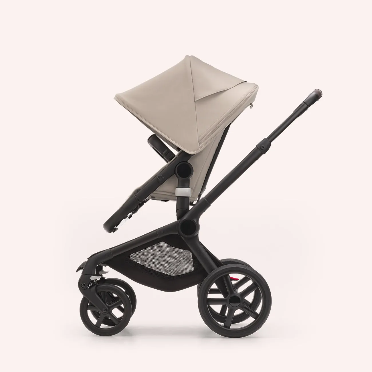 Bugaboo Fox 5 Bassinet and Seat Pram - Black/Desert Taupe