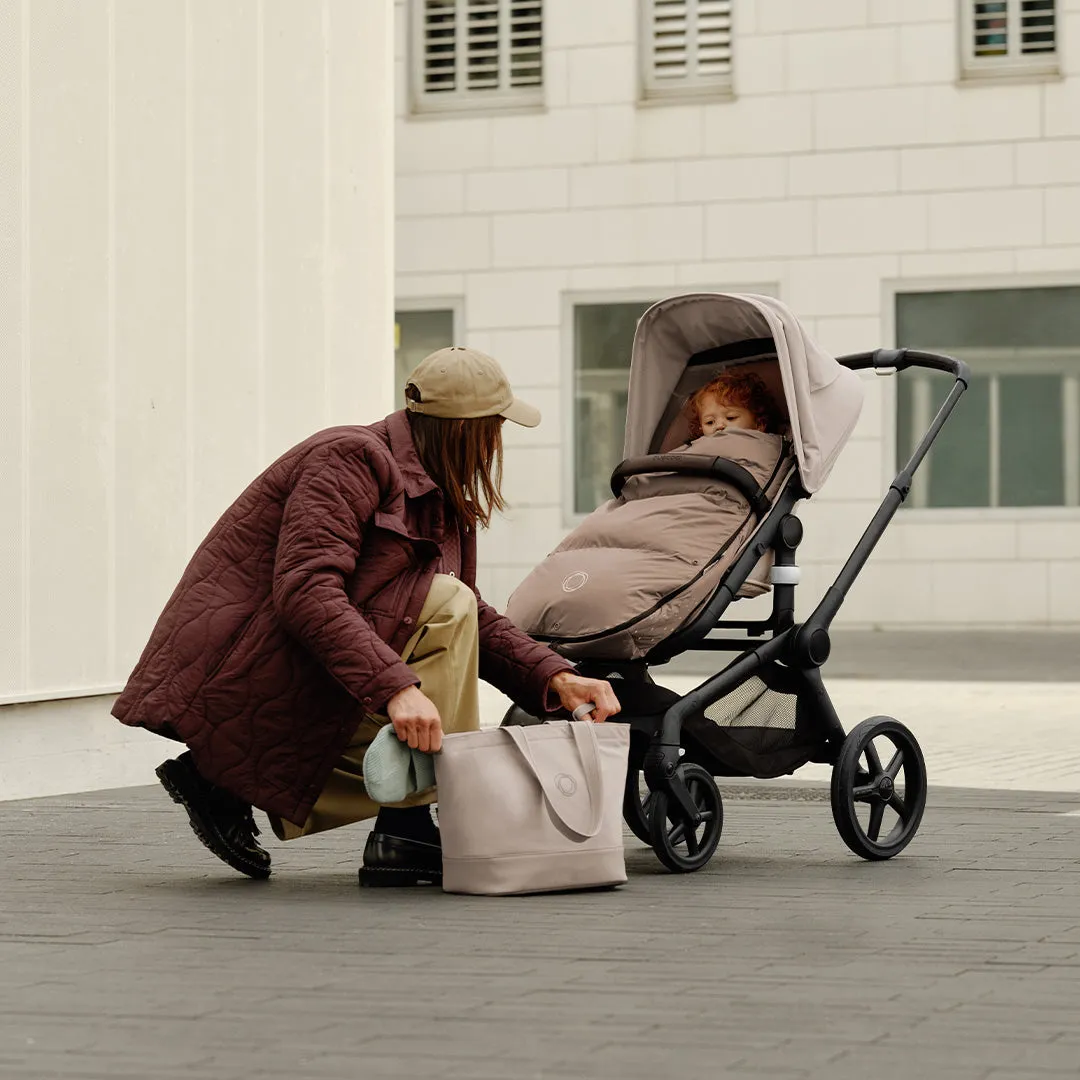 Bugaboo Fox 5 Bassinet and Seat Pram - Black/Desert Taupe