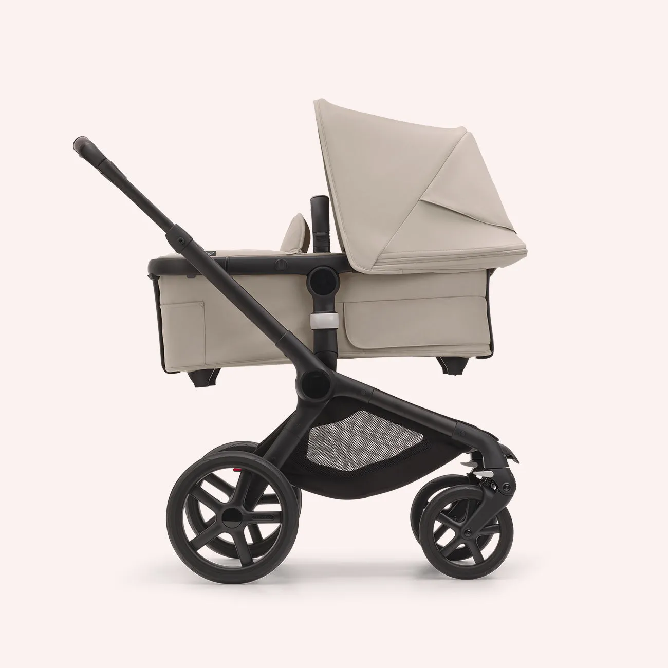 Bugaboo Fox 5 Bassinet and Seat Pram - Black/Desert Taupe