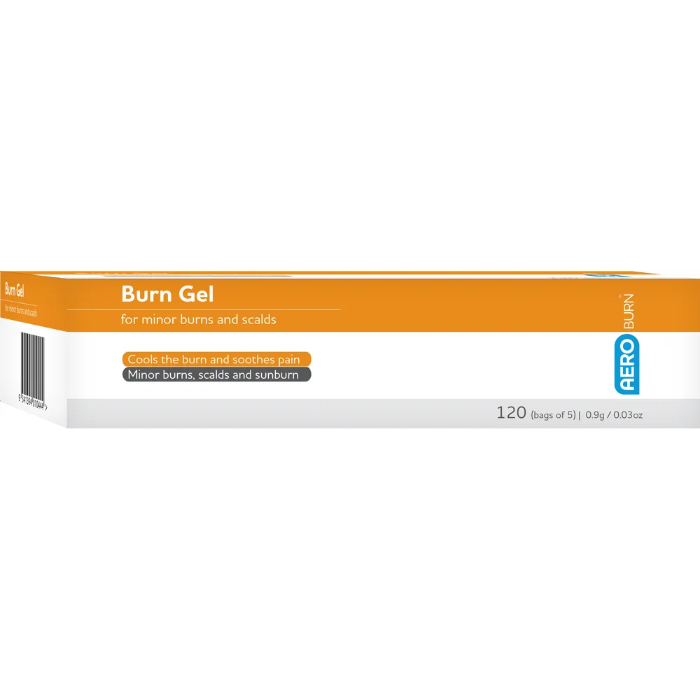 Burn Gel Packets - First Aid Kit Refills (PK 120 Packets)