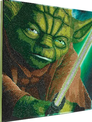 CAK-SWS703M: Yoda 30x30cm Crystal Art Kit