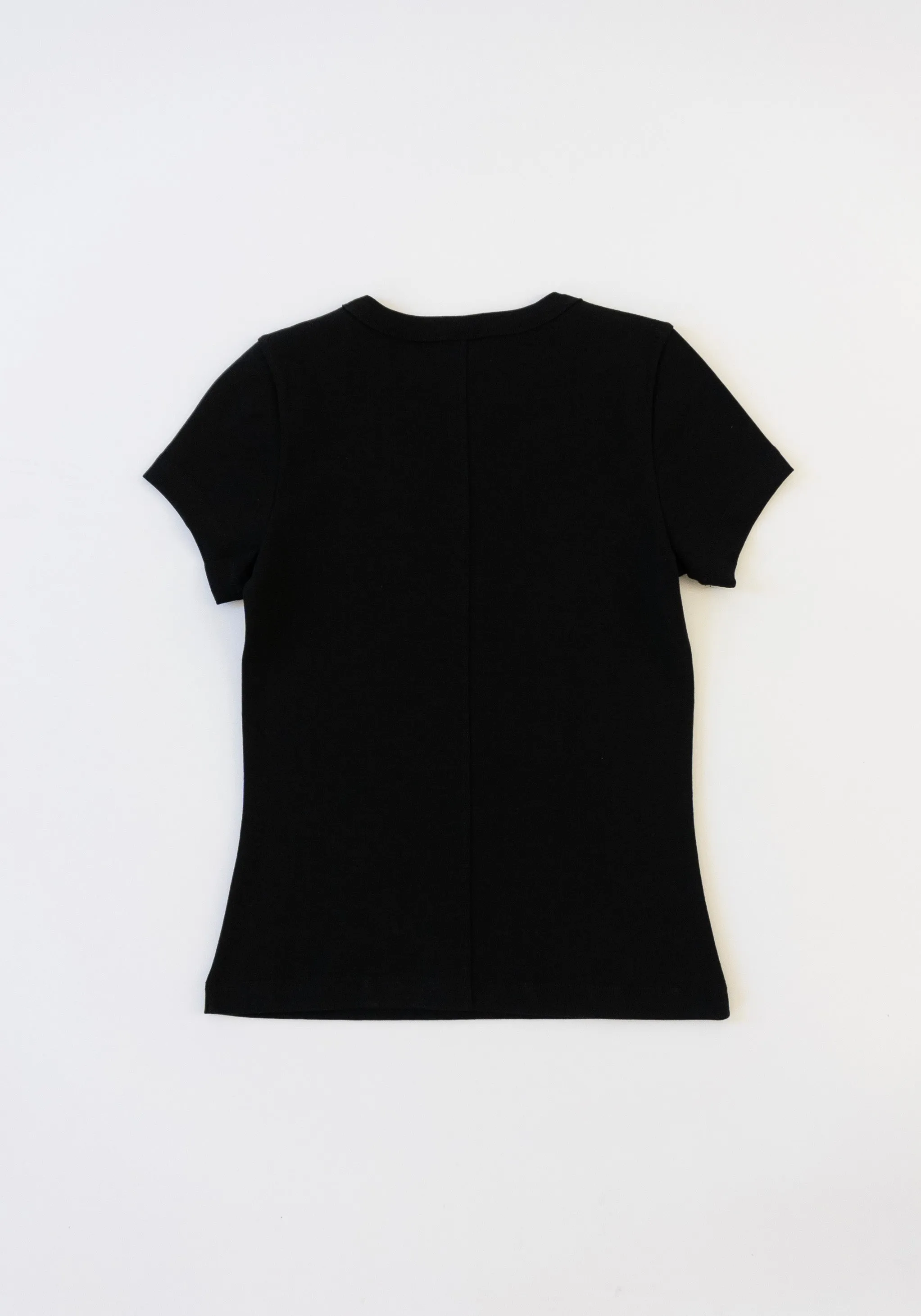 Car Baby Tee in Black