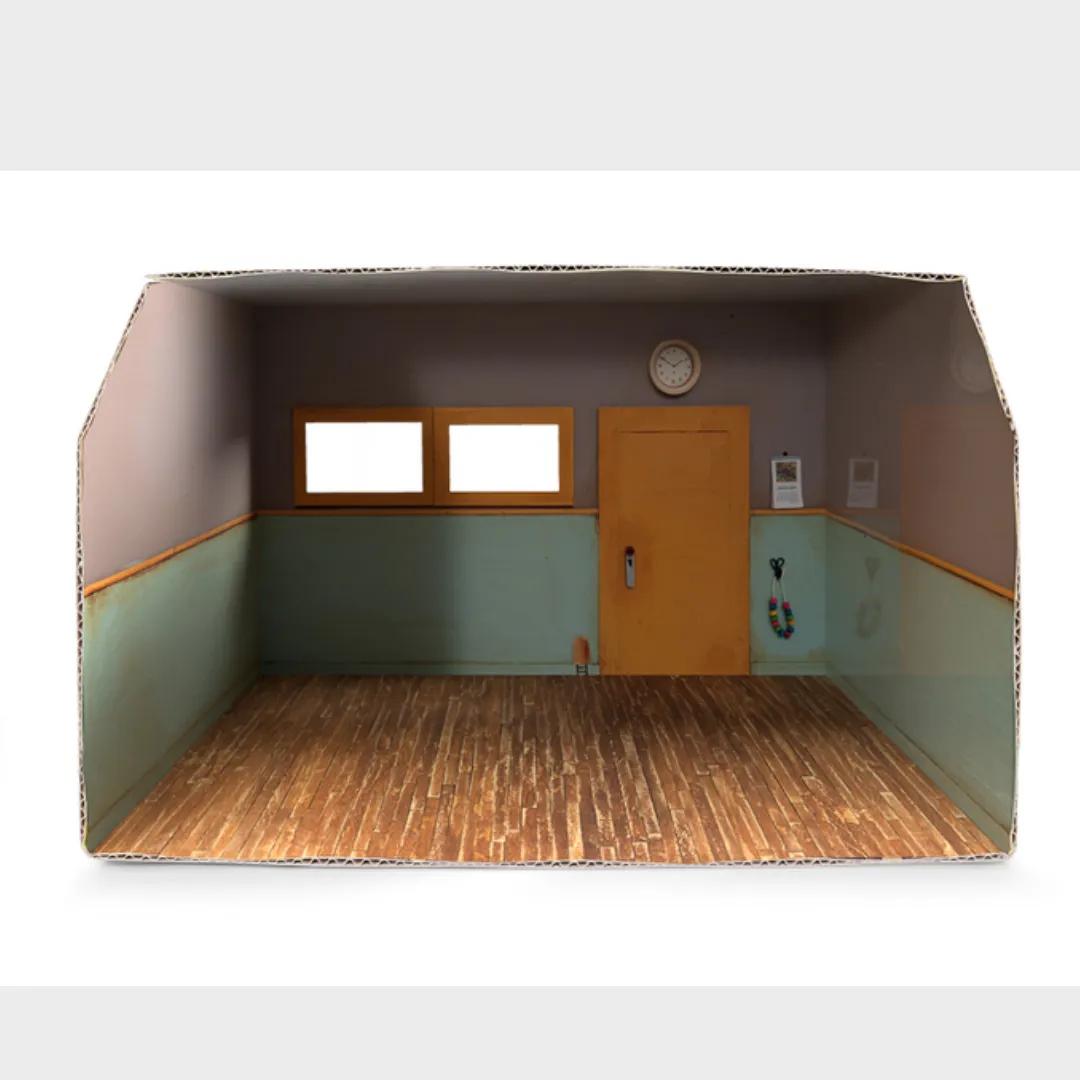 Cardboard Room Classroom