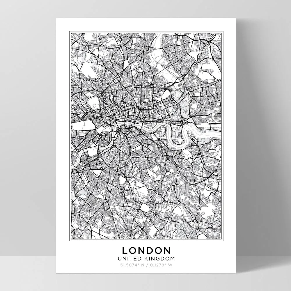 City Map | LONDON - Art Print