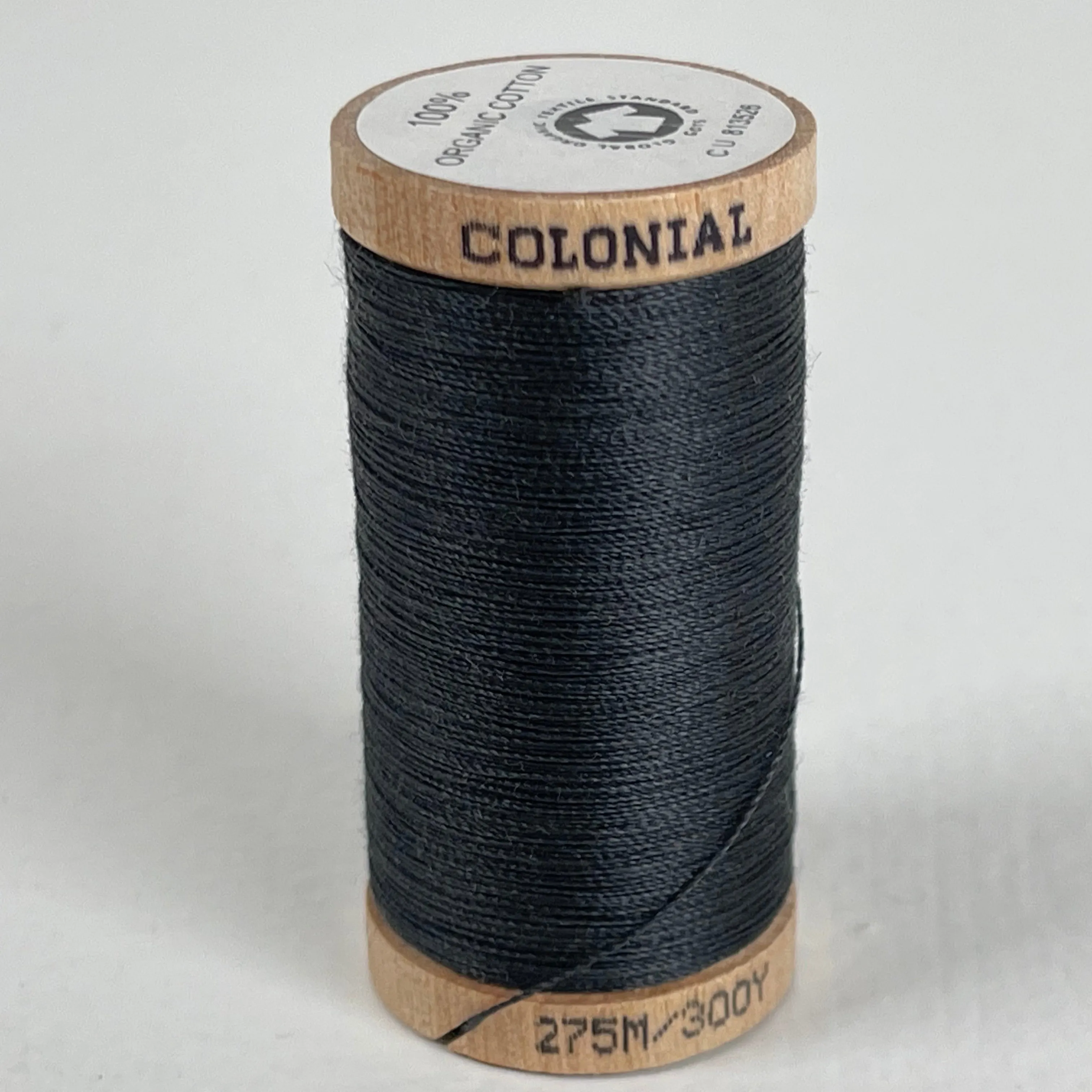 Colonial 100% Organic Cotton Thread - various colors