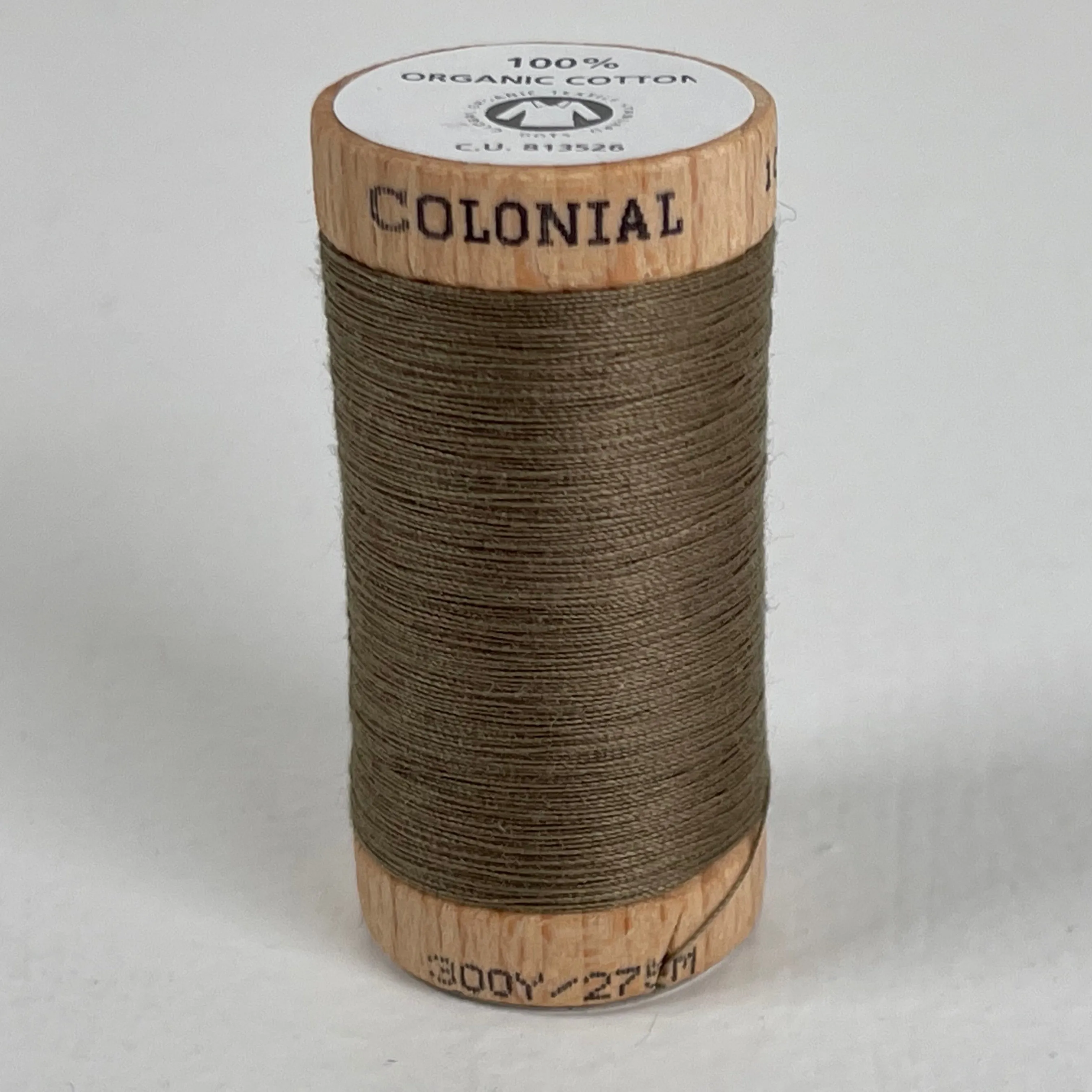 Colonial 100% Organic Cotton Thread - various colors