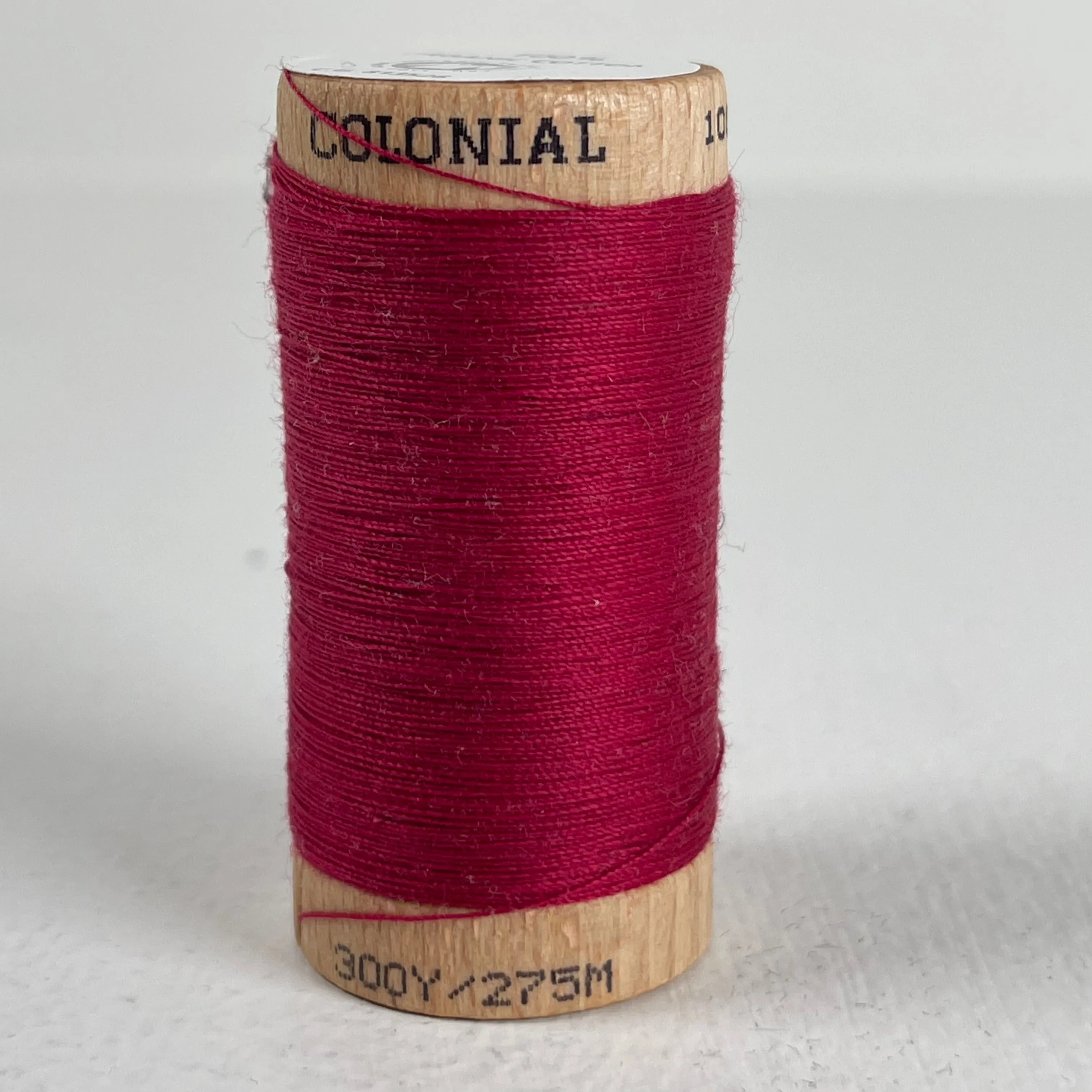 Colonial 100% Organic Cotton Thread - various colors