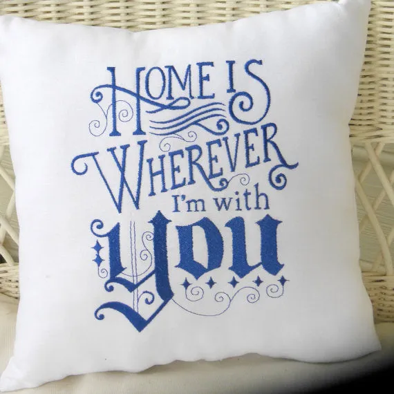 Couples pillow, wedding pillow, Romantic bed pillow