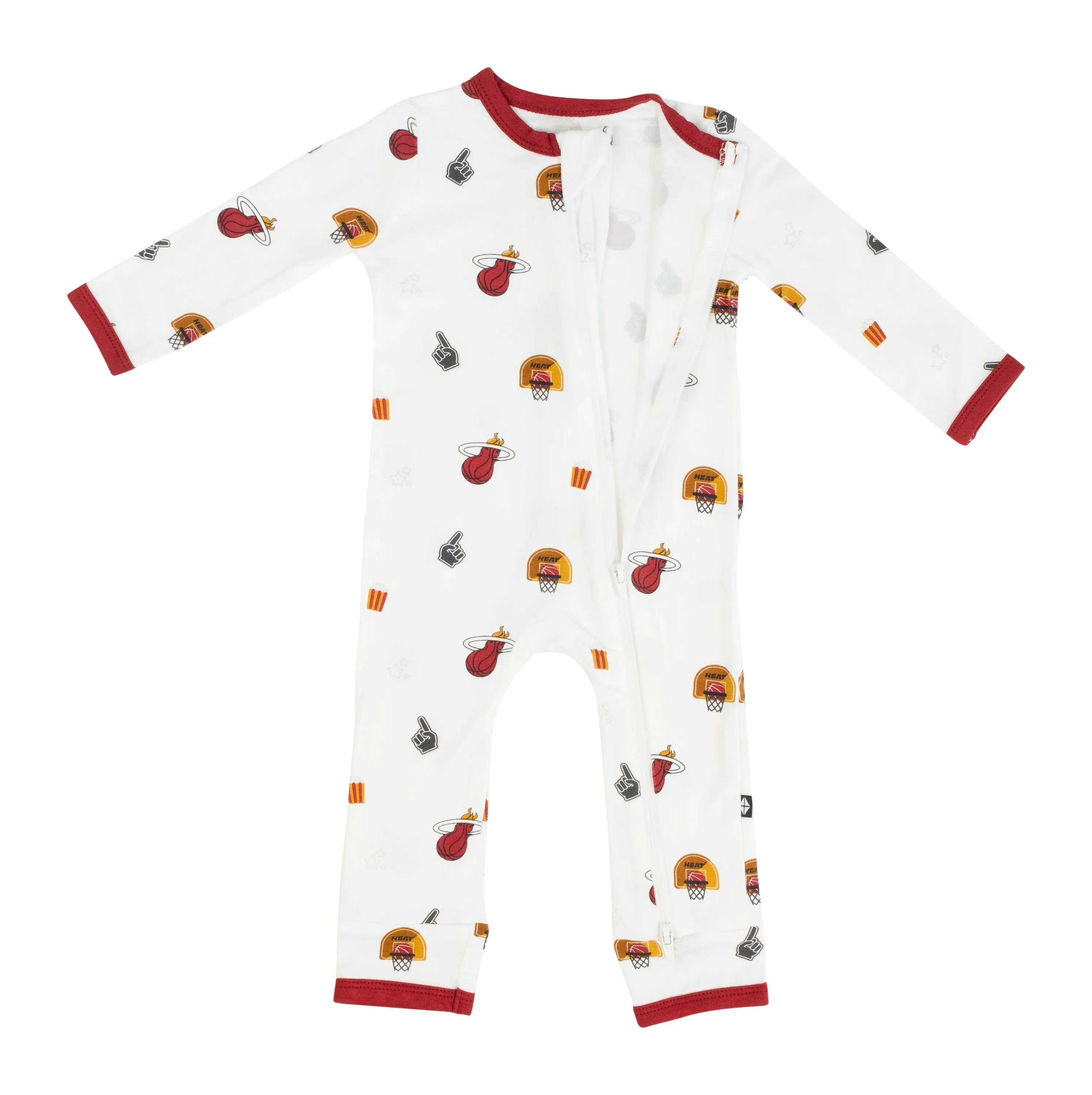 Court Culture x Kyte Baby Cloud Game Day Zippered Romper