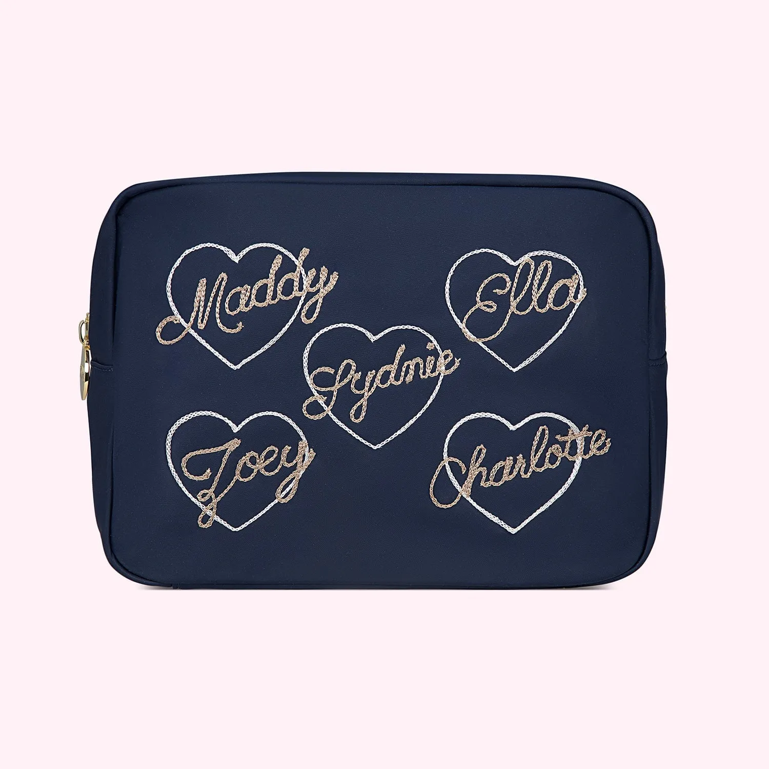 Custom Heart Large Pouch