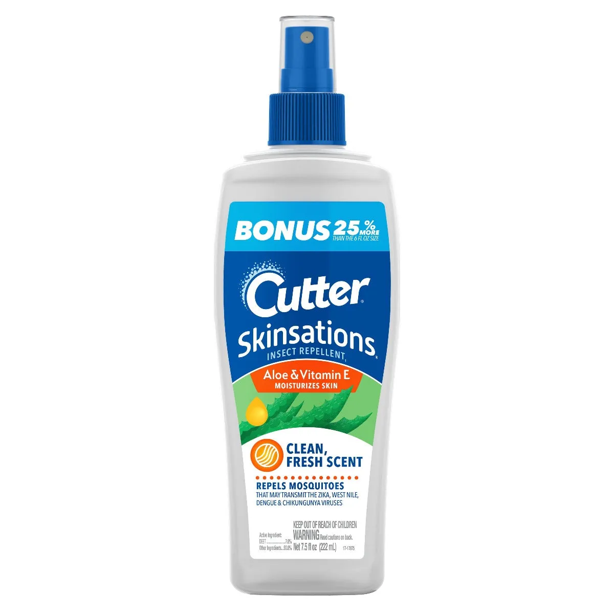 Cutter® Skinsations Insect Repellent Pump Spray