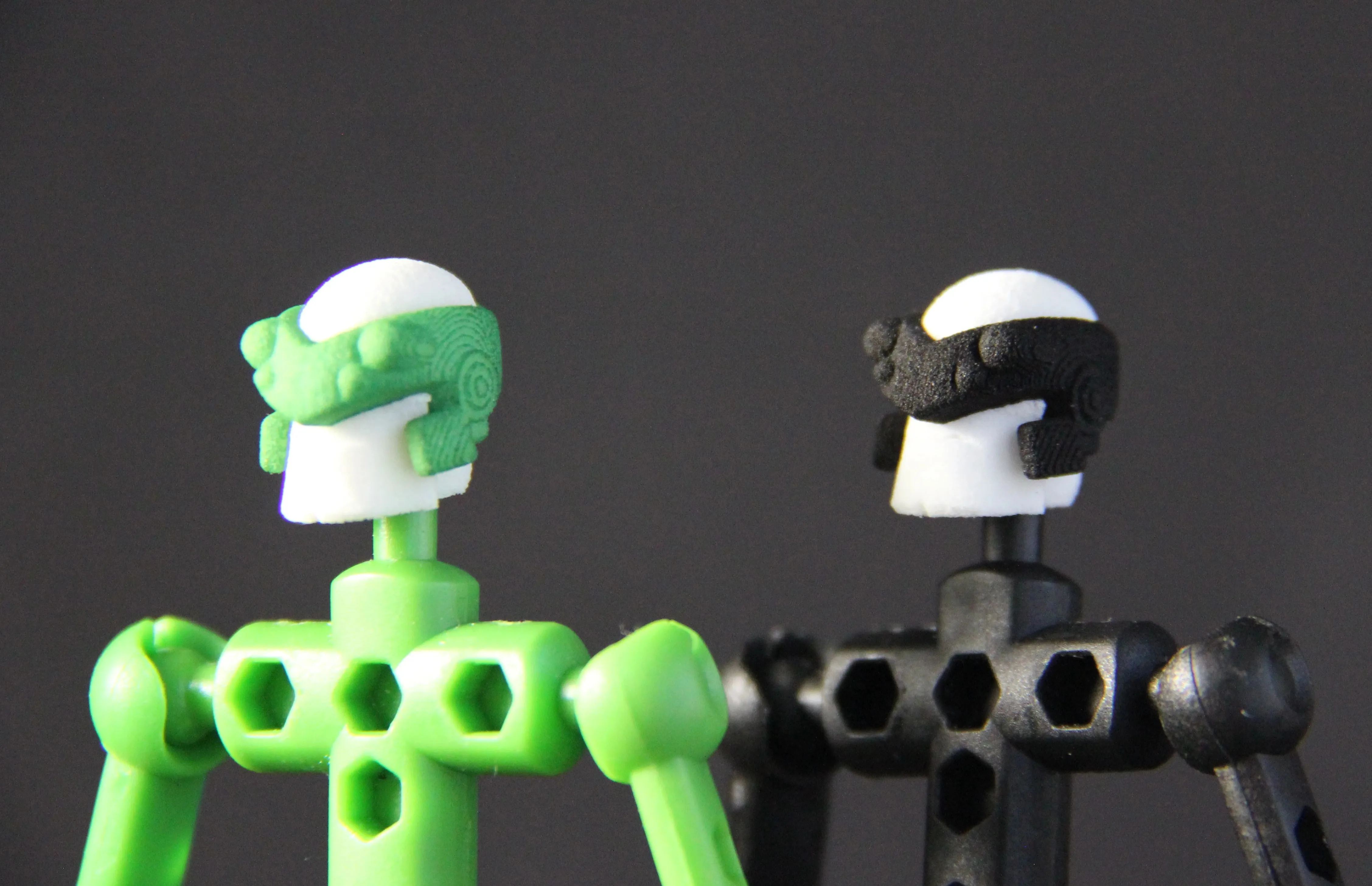 Cyberspook head for ModiBot figure kits