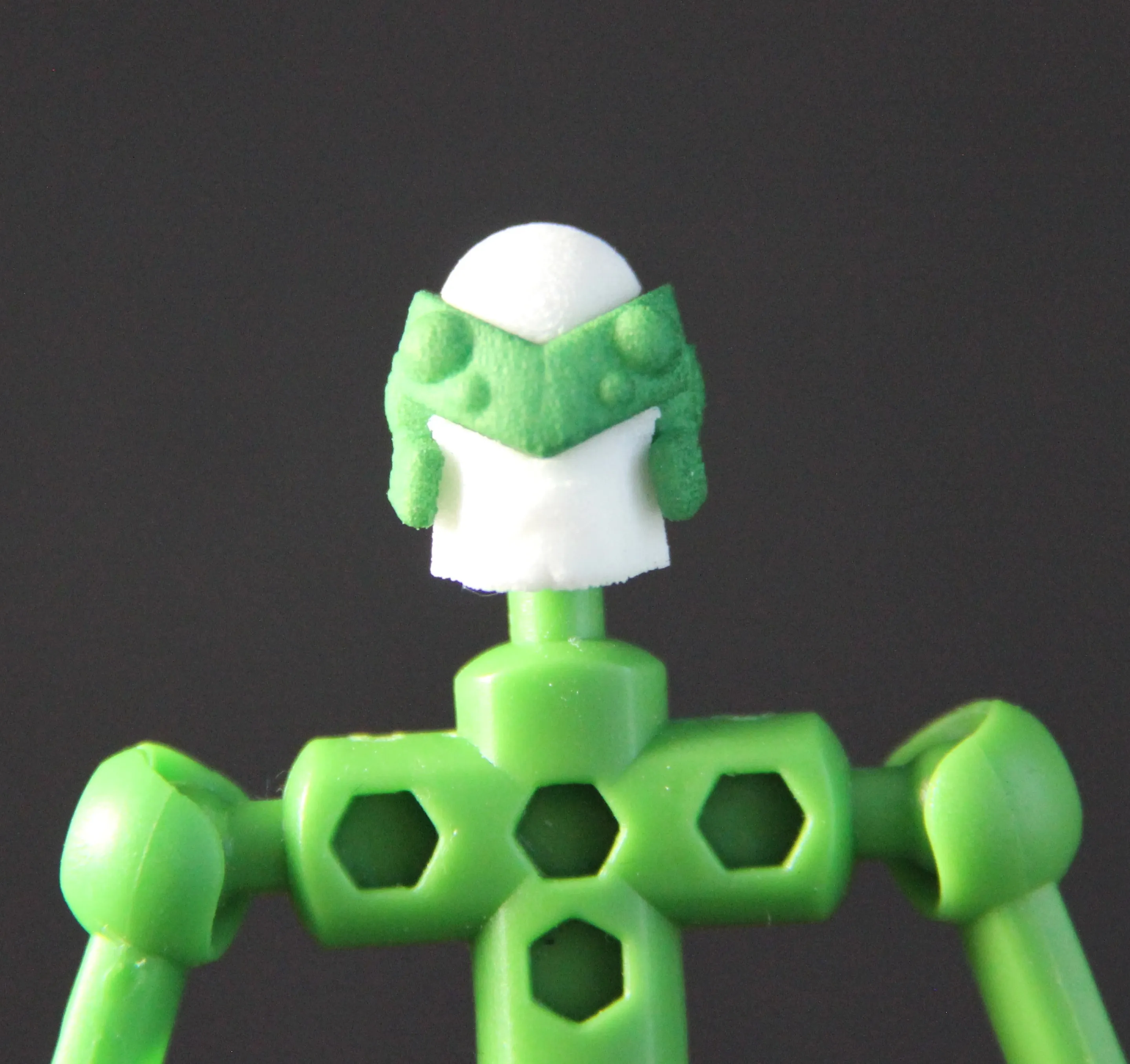 Cyberspook head for ModiBot figure kits