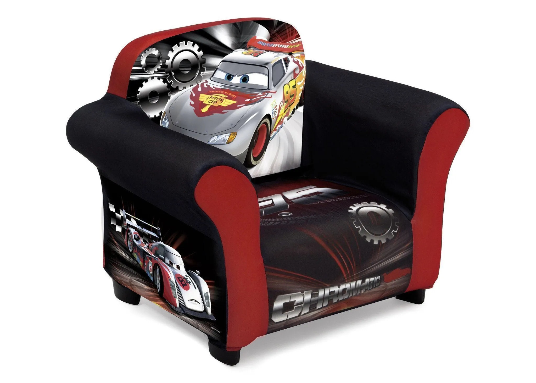 Disney/Pixar Cars Upholstered Chair (with Sculpted Plastic Frame)