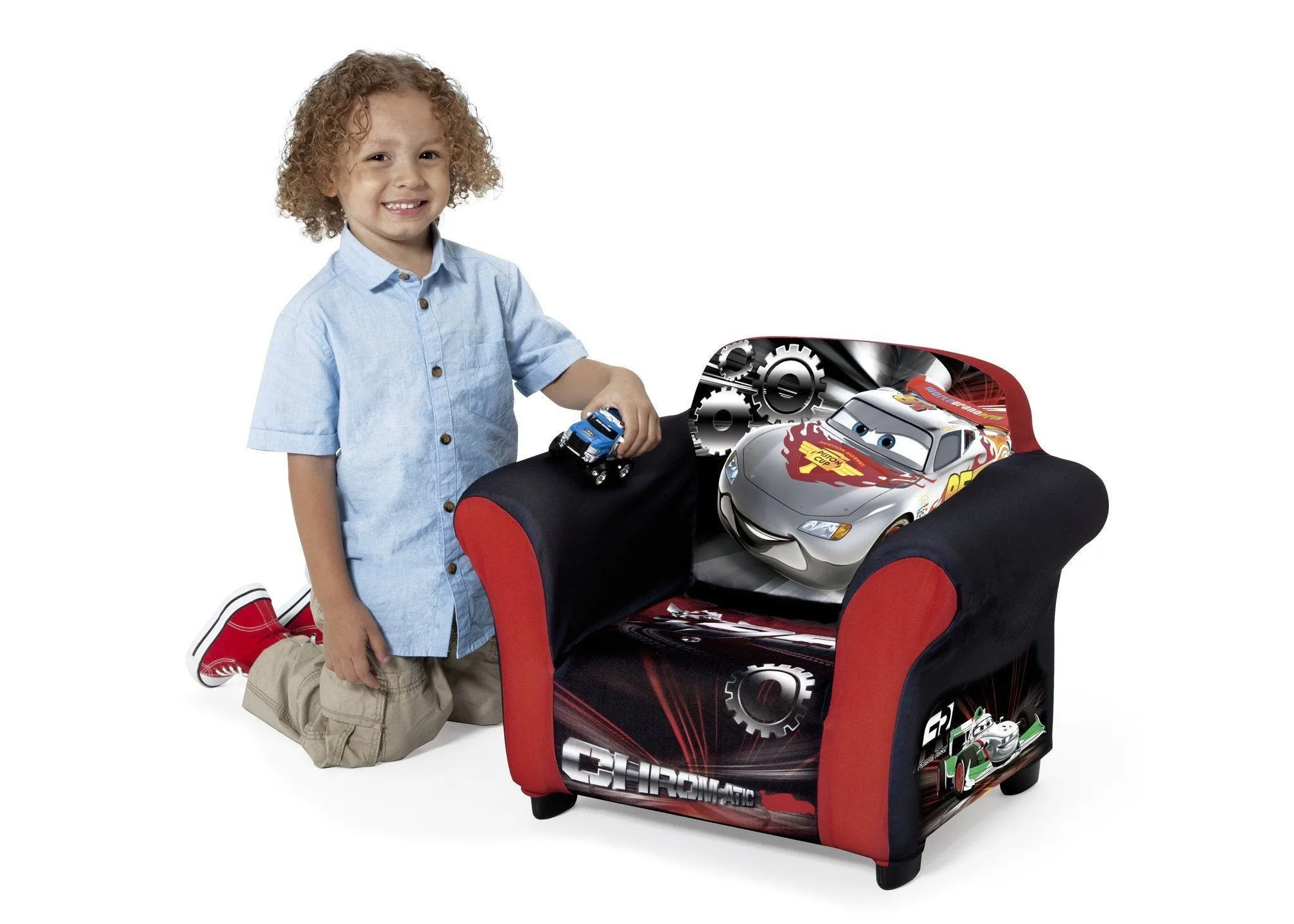 Disney/Pixar Cars Upholstered Chair (with Sculpted Plastic Frame)