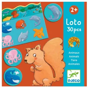 Djeco - Animals Lotto Game