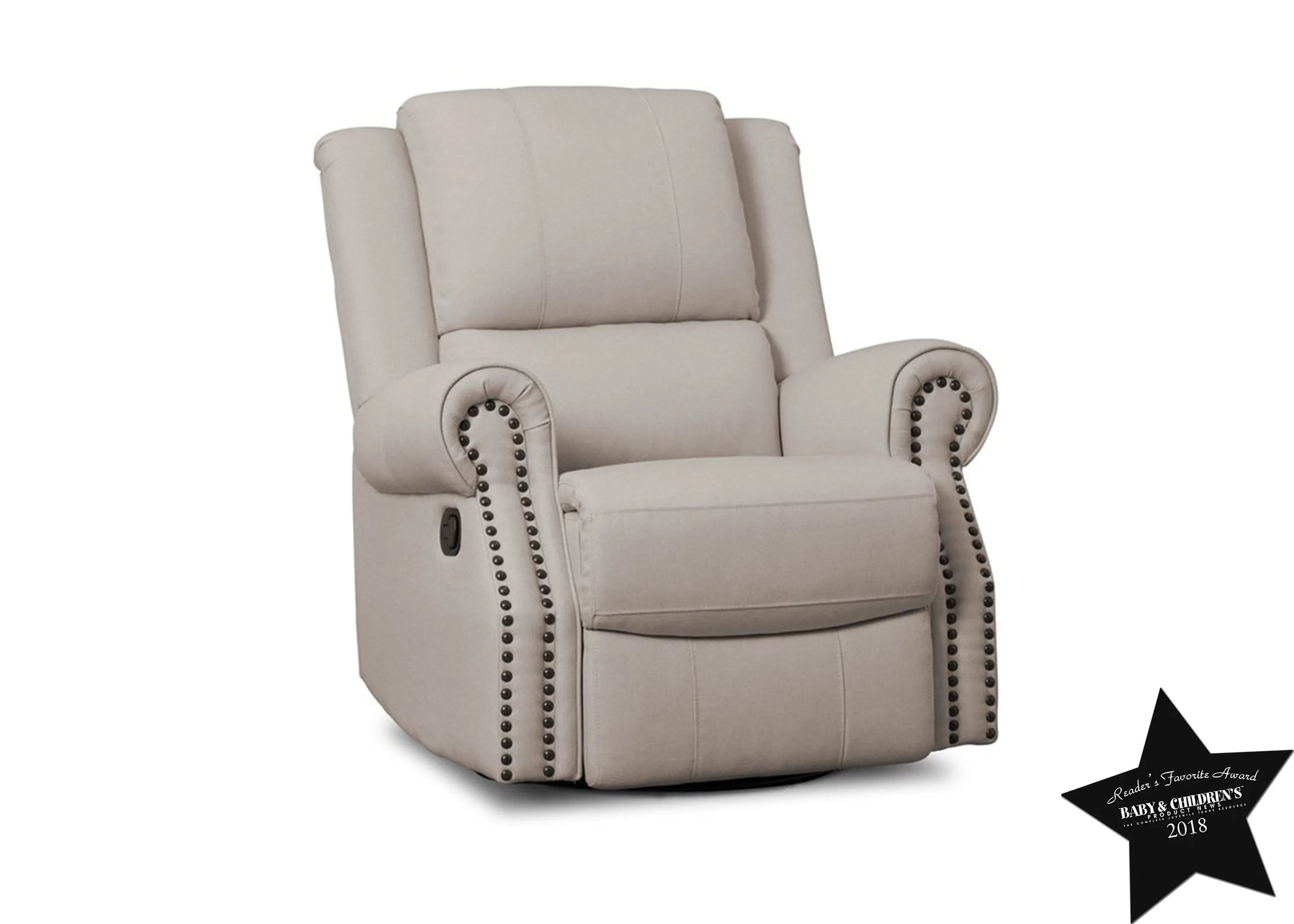 Drake Nursery Recliner Swivel Glider Chair