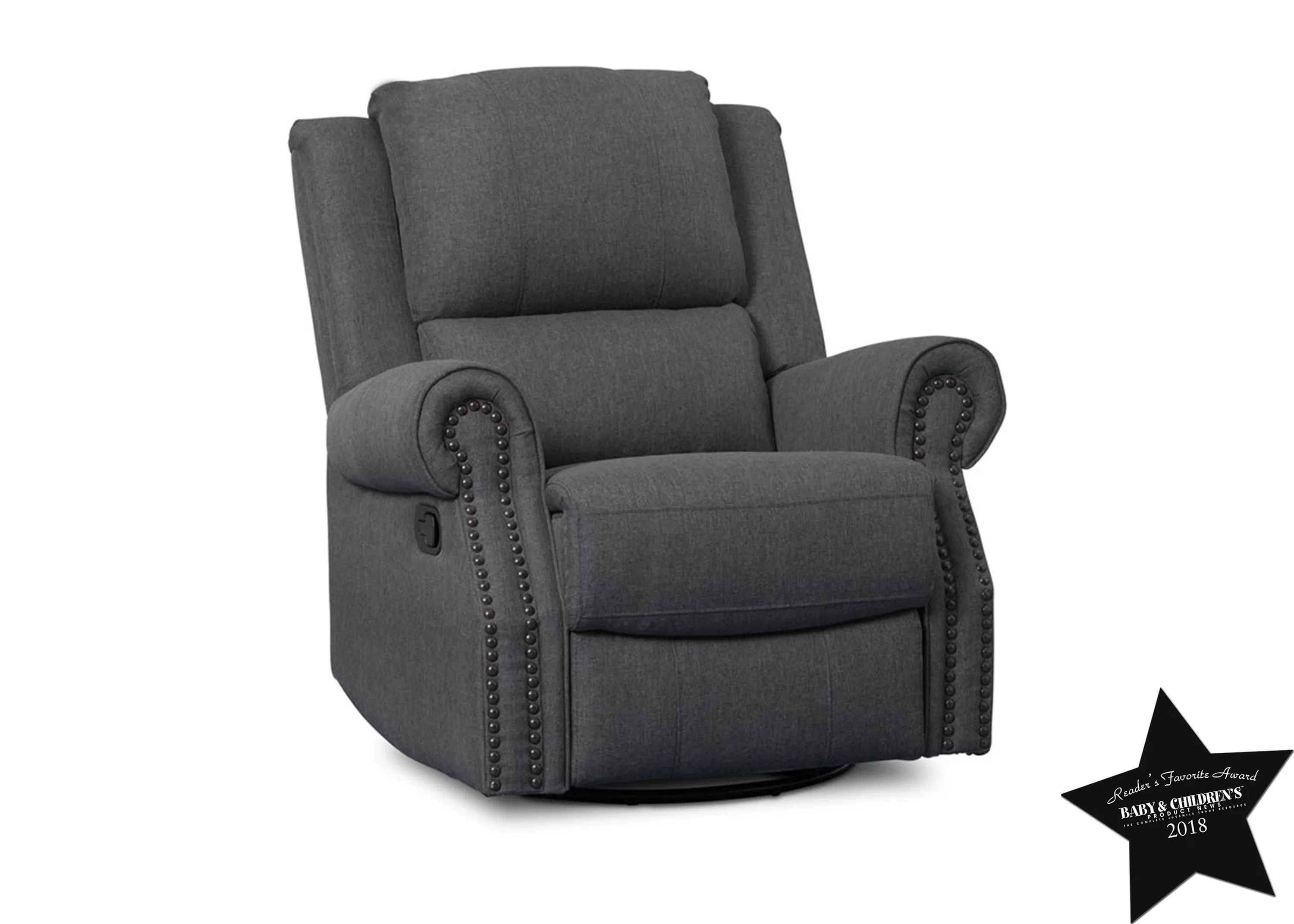 Drake Nursery Recliner Swivel Glider Chair