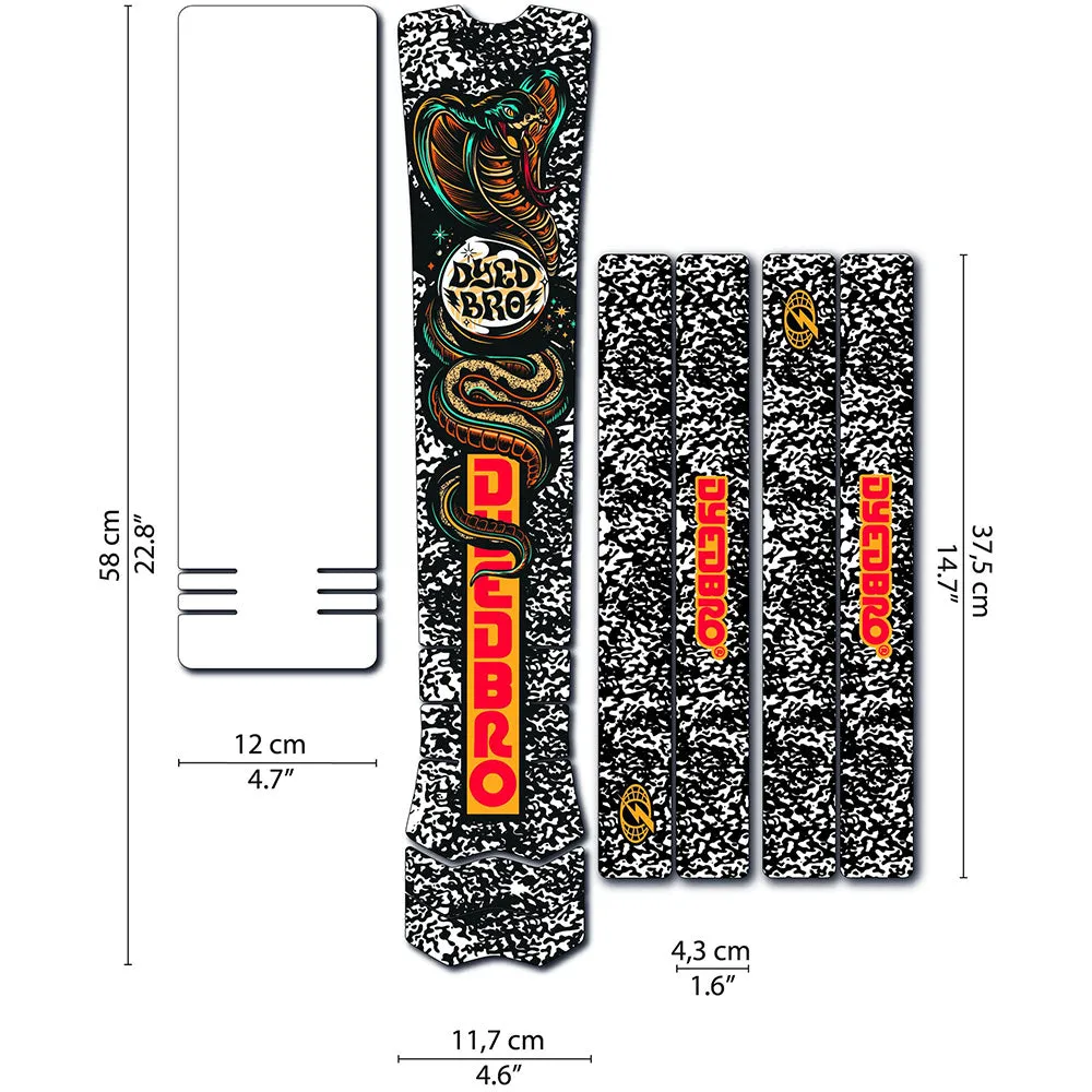 DYEDbro E-Bike Frame Protection Kit - RRR X DYEDbro