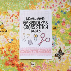 'Embroidery   Cross Stitch Basics Guide' Zine