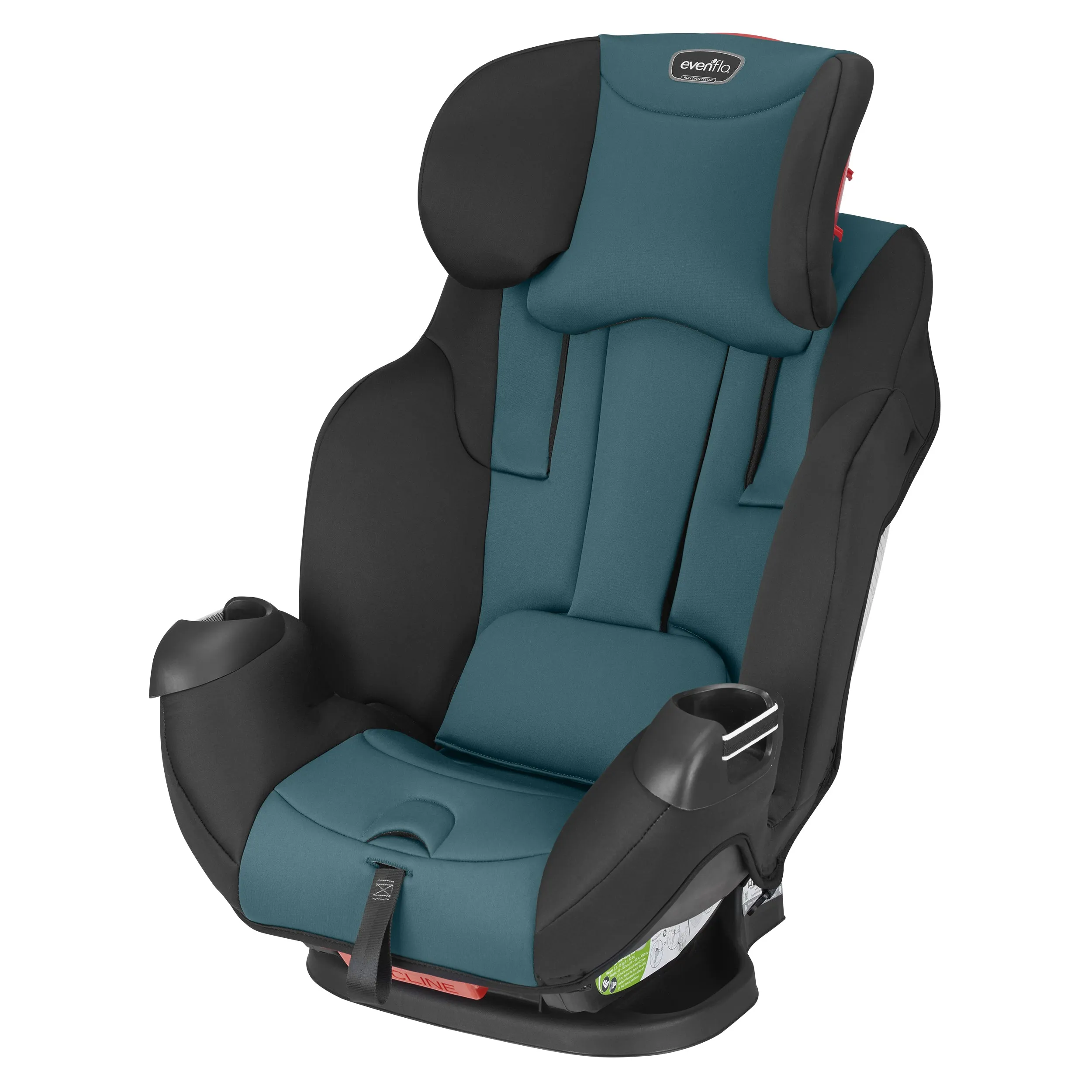 Evenflo Symphony Sport All-In-One Car Seat (Blue Horizon).