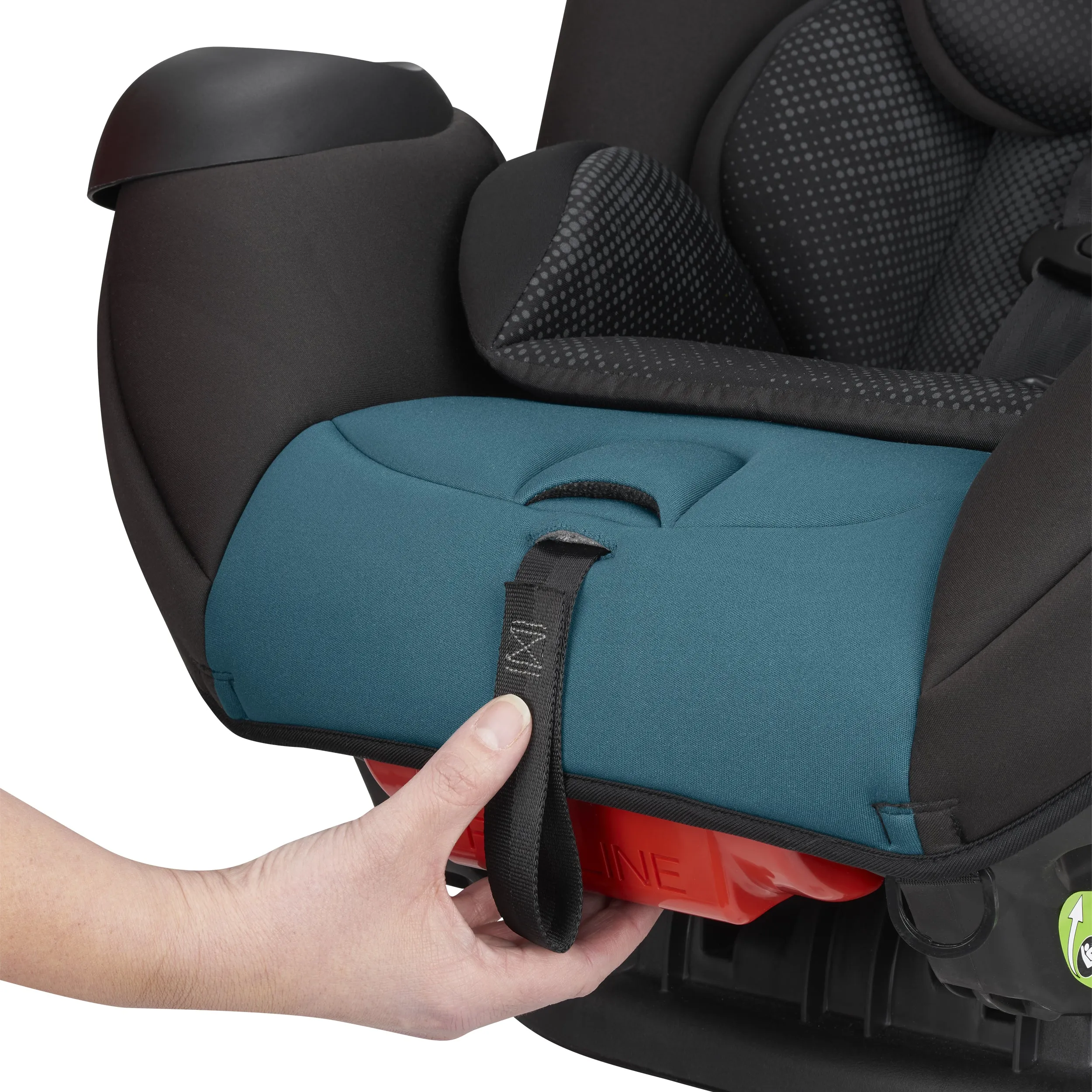 Evenflo Symphony Sport All-In-One Car Seat (Blue Horizon).