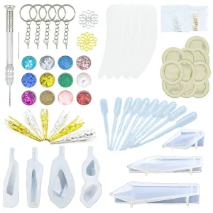 Faceted Gemstones Resin Craft Kit