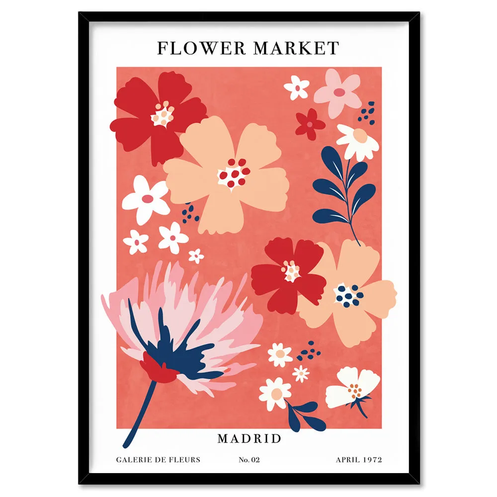 Flower Market | Madrid - Art Print