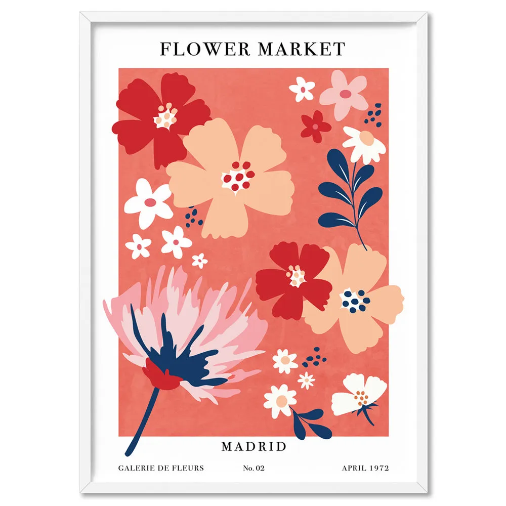 Flower Market | Madrid - Art Print