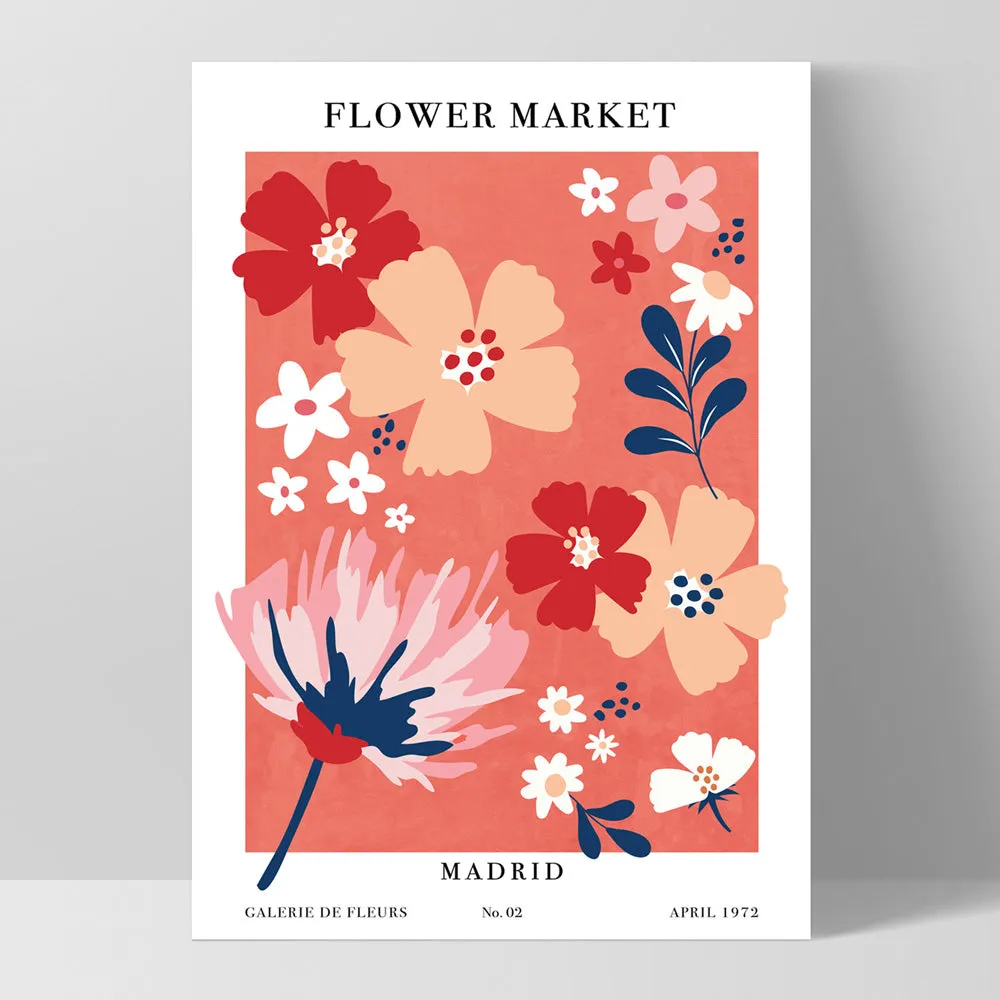 Flower Market | Madrid - Art Print