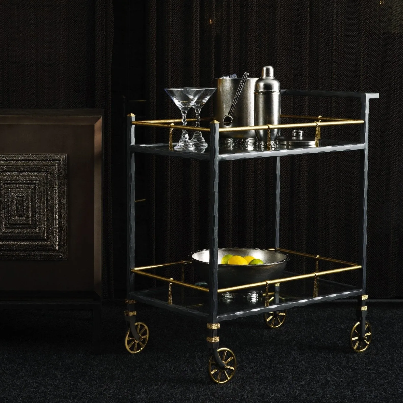 Forged Bar Cart