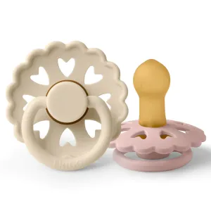 FRIGG Natural Rubber Pacifier 2 PACK - Fairytale Ugly Duckling/Little Match Girl