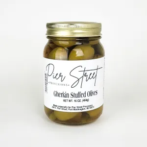 Gherkin Stuffed Olives