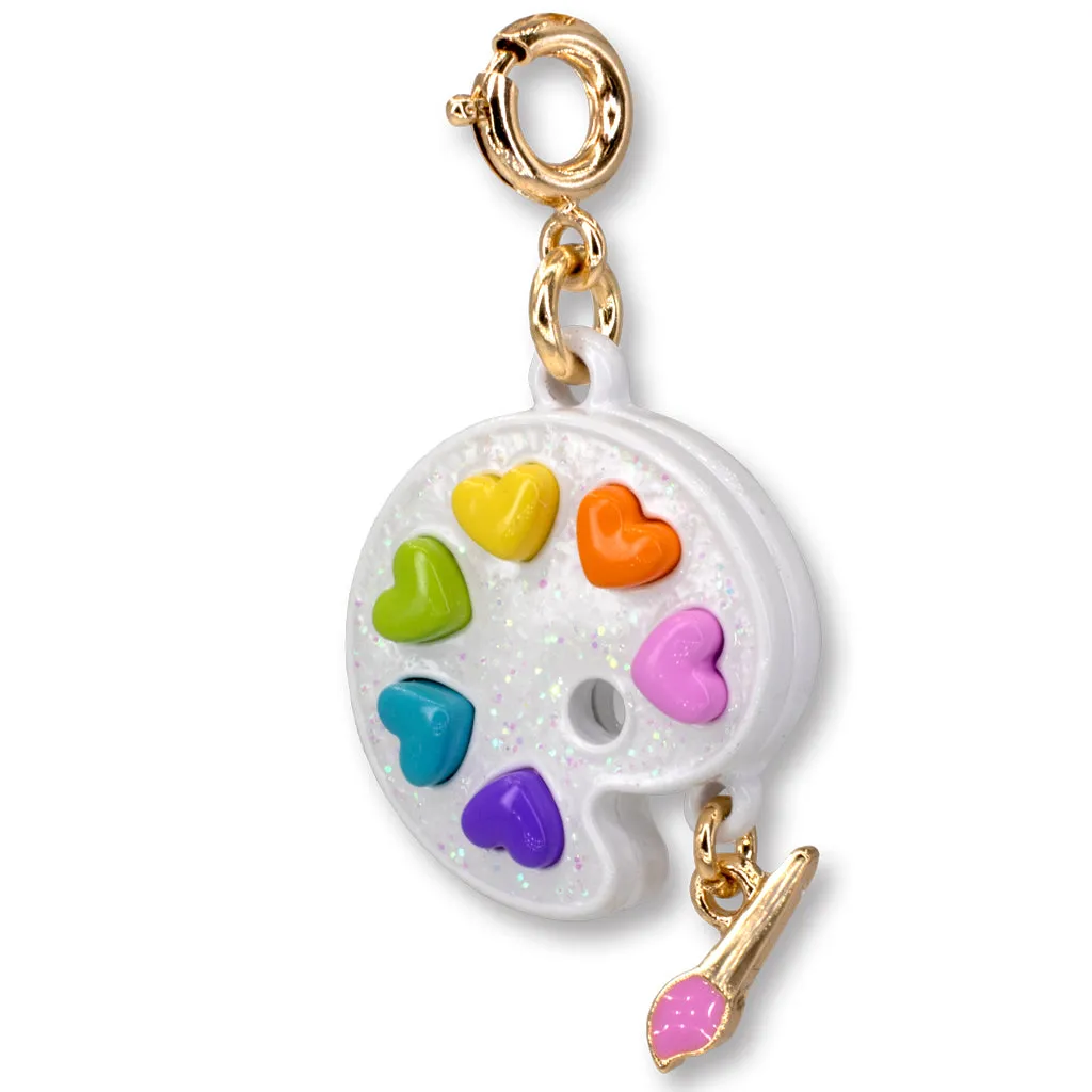 Gold Paint Palette Charm