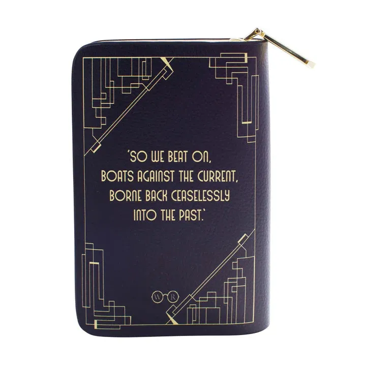 Great Gatsby Book Zip Around Wallet by Well Read Co.