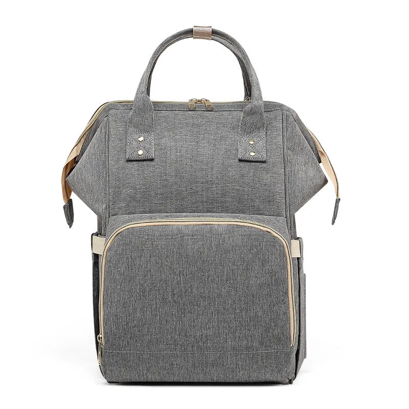 Grey Diaper Bag, Baby Nappy Changing Bag 4125