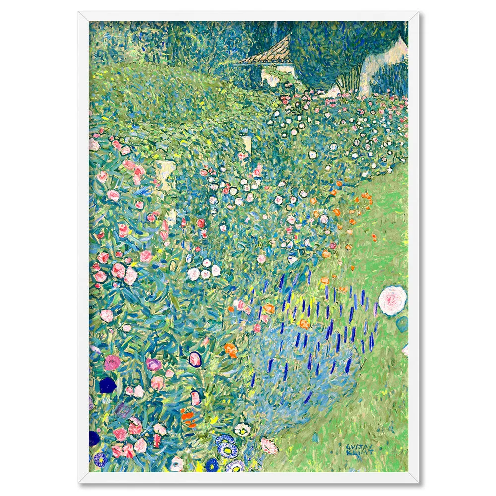 GUSTAV KLIMT | Italian Garden Landscape - Art Print