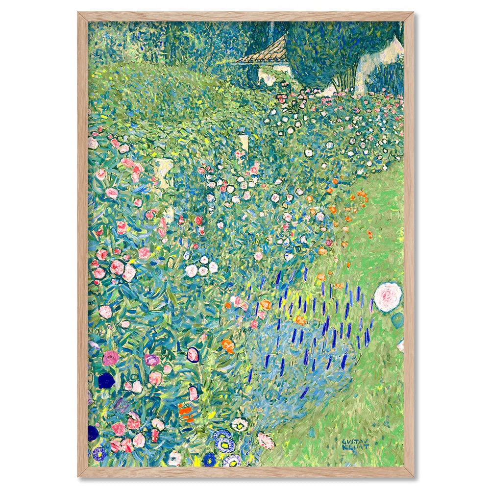 GUSTAV KLIMT | Italian Garden Landscape - Art Print