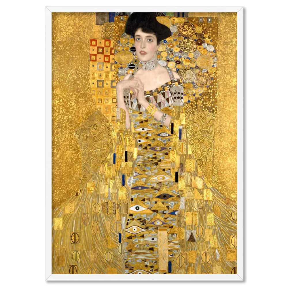 GUSTAV KLIMT | Portrait of Adele Bloch-Bauer I - Art Print