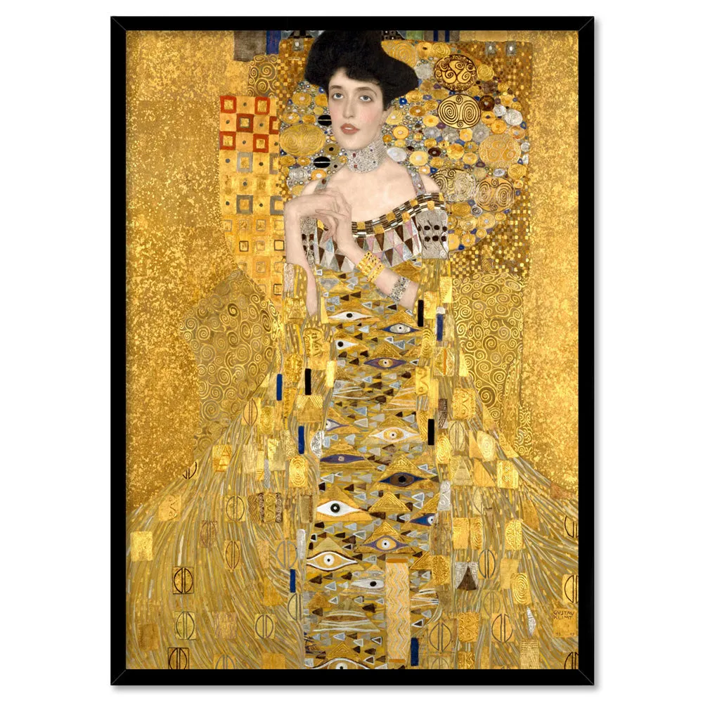 GUSTAV KLIMT | Portrait of Adele Bloch-Bauer I - Art Print