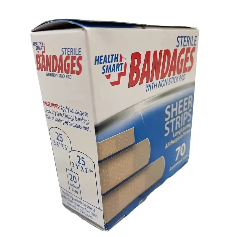 Health Smart Sterile Bandages 70pk