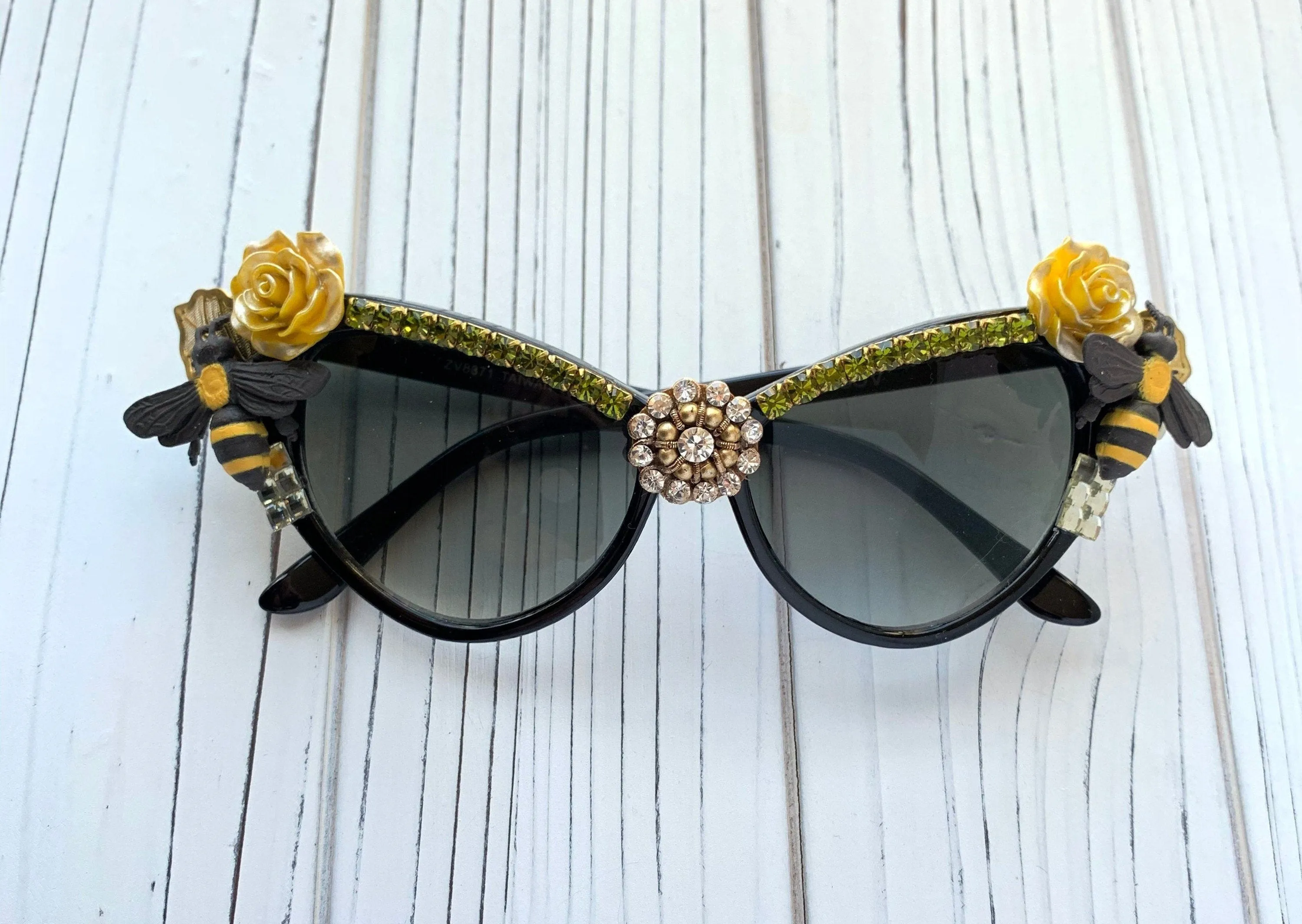 Honey Bee Sunnies Embellished Sunglasses