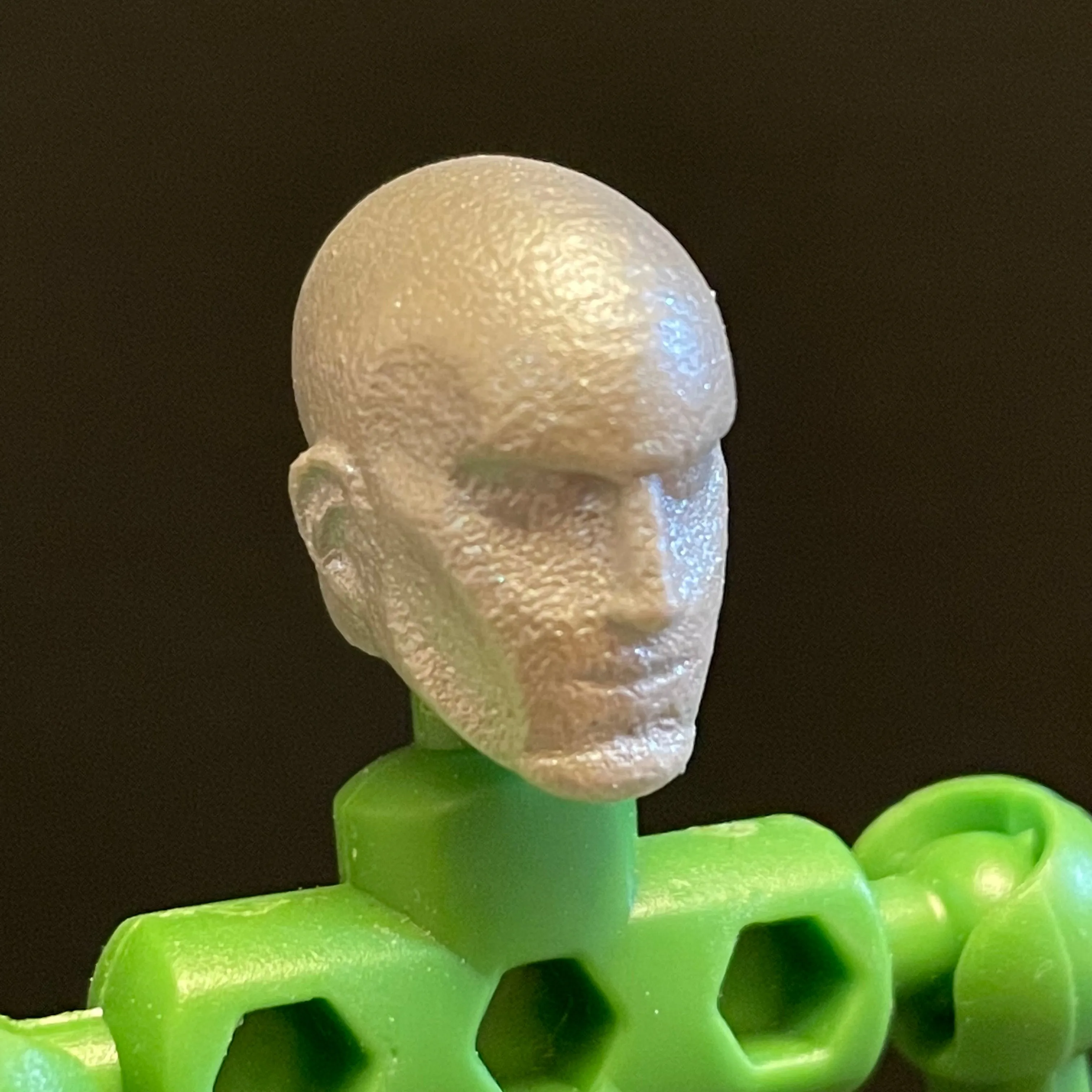 Human head for ModiBot figure kits