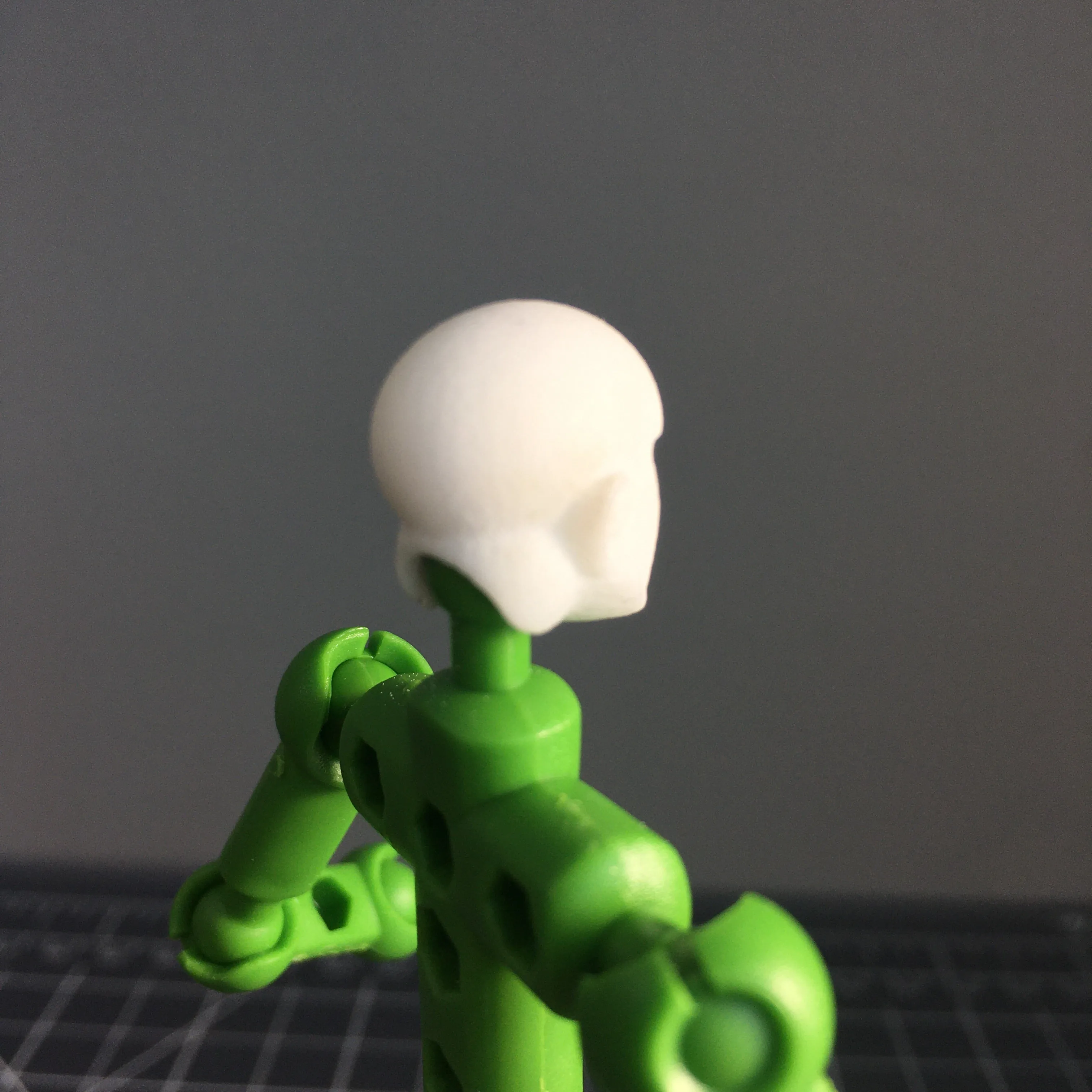 Human head for ModiBot figure kits